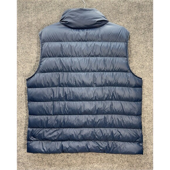 Eddie Bauer 650 FP StratusTherm Down Vest Womens XL Blue Puffer Full Zip NEW - Picture 6 of 11